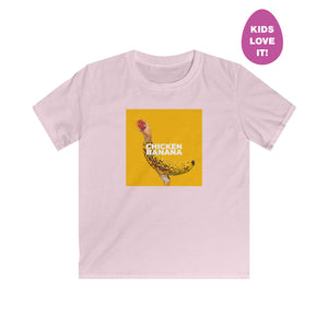 Chicken Banana ™ T-Shirt – Banana Kids Edition with Text