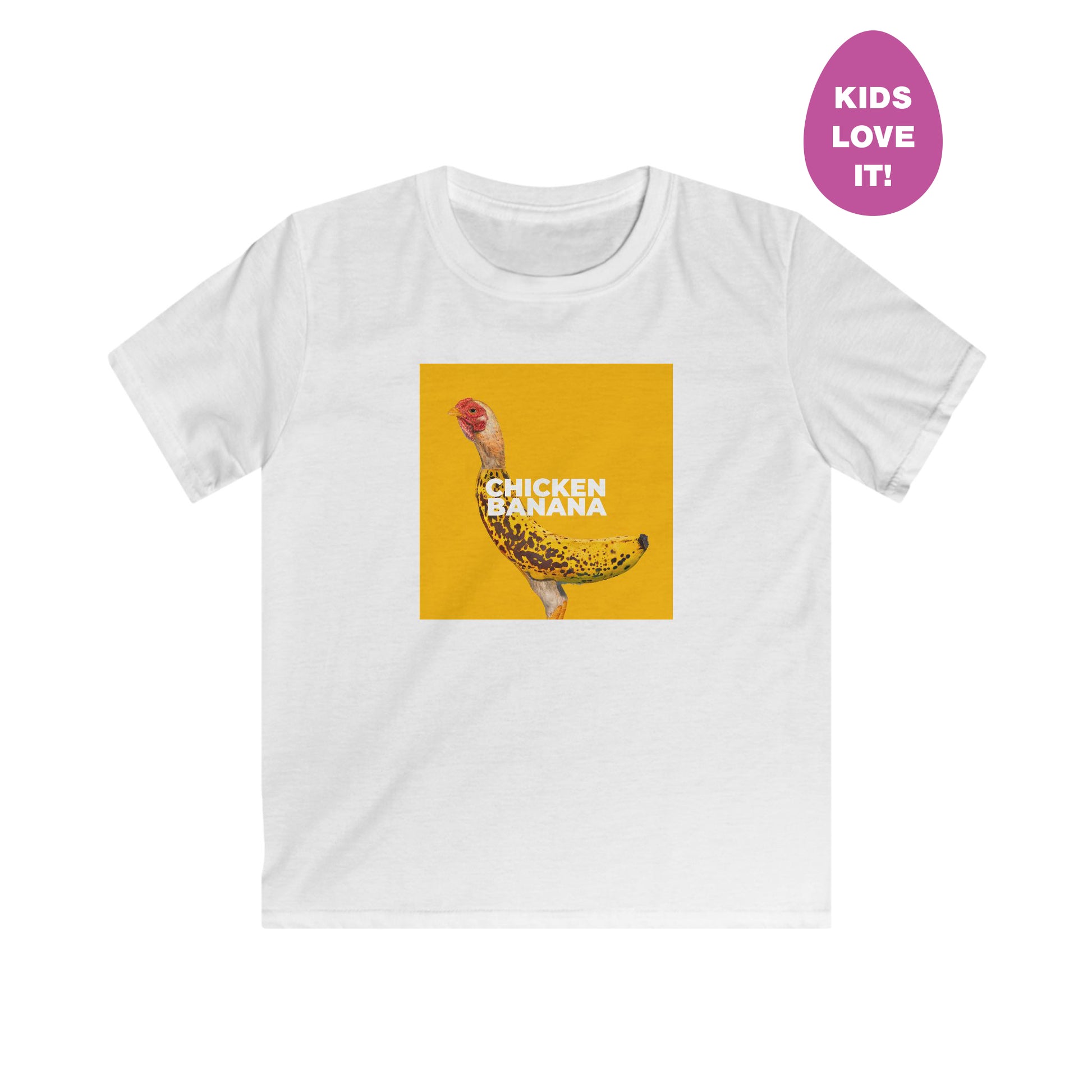 Chicken Banana ™ T-Shirt – Banana Kids Edition with Text